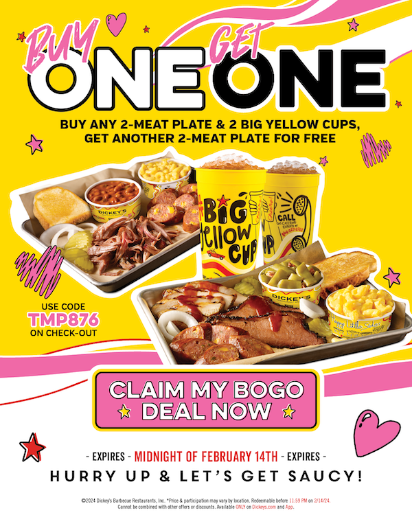 Your Valentine s Day Deals Continue Dickey s Barbeque